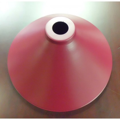 Red Conical Lampshade